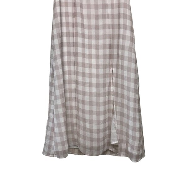 Lulus Womens Dress Small Soft Side of Mauve Zip Back Puff Sleeves - Picture 3 of 9